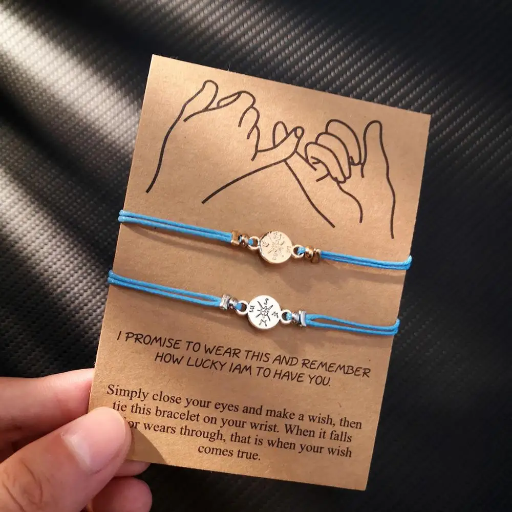 C2 Belleper Make a Wish/Friendship/Mom Love Card Turtle Adjustable Fashion High Quality Bracelet Charm Female New Unique Jewelry - Окраска металла: C2