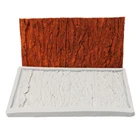 Дизайн коры дерева, силиконовая форма для помадки, жвачки, шоколада, поделок