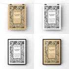 Книга Wuthering с изображением роста, Художественная печать на плакате  Эмили Бронте, книга с названием, Художественная печать  Классический литературный Настенный декор без рамы