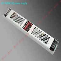 dc12v ultra thin led power supply 60w 100w 150w 200w 300w 400w lighting transformers ac190 240v led strips driving power