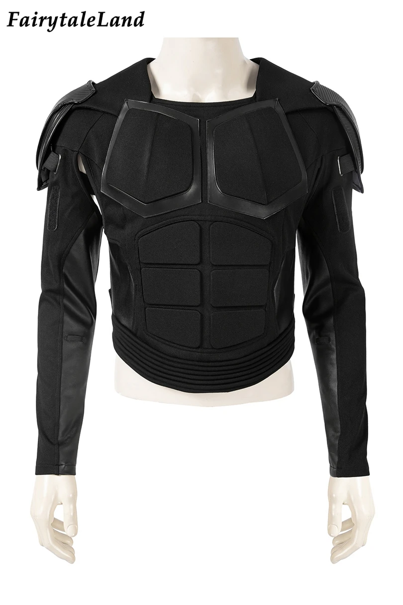 The Boys Season 2 Black Noir Cosplay Costume Halloween Carnival Superhero Battle Outfit Adult Men Black Jumpsuit