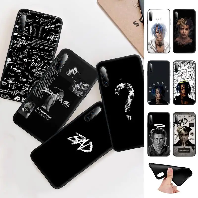 

Xxxtentacion Rapper USA Singer Black Matte Cell Phone Cover Case For Redmi Note 6 8 9 Pro 10 9s 8t 7 5A 5 4 4x