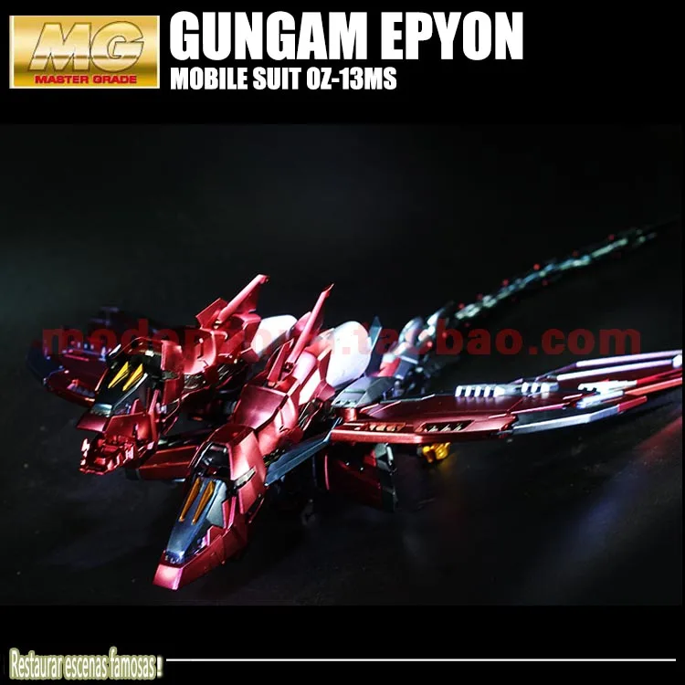 BANDAI MG 1/100 OZ-13MS gundamm Epyon EW версия металлическая окраска до дьявола Гандам Фигурки игрушек
