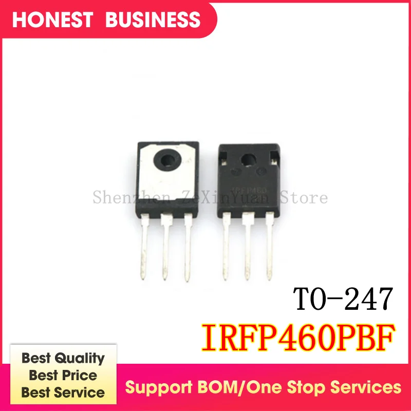 

Новинка 20 шт. транзистор транзистора IRFP460 IRFP460PBF IRFP460A IRFP460LC N-Channel Power MOSFET TO-247