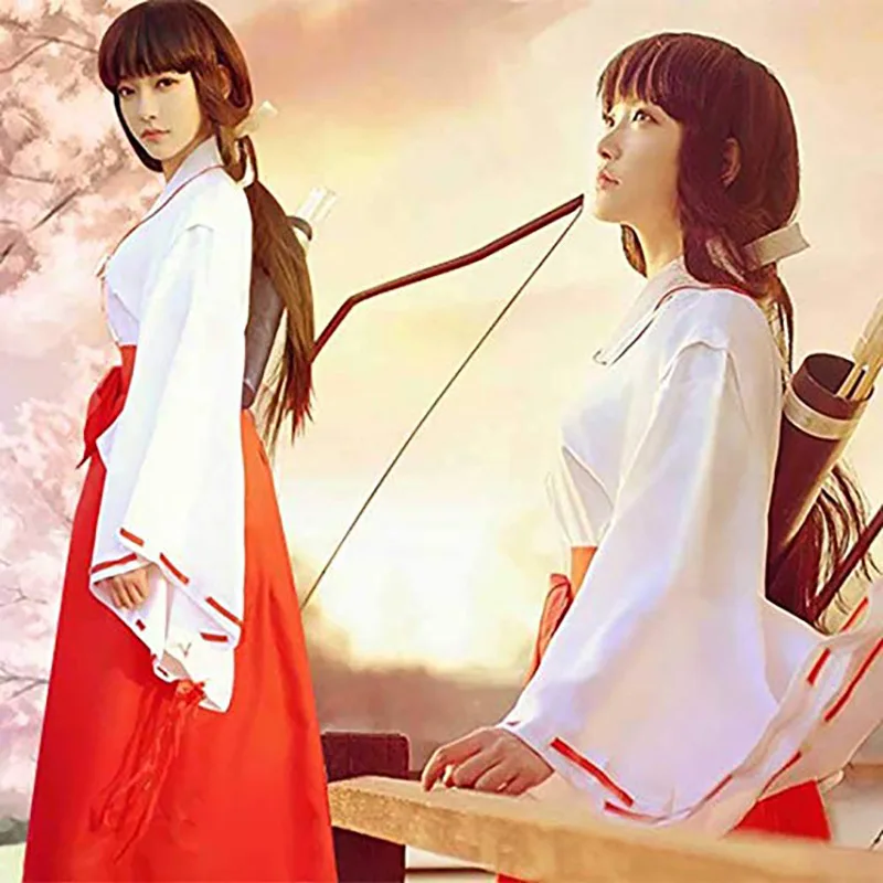 Аниме Inuyasha kiario карнавальные костюмы для взрослых женщин и мужчин анимированные