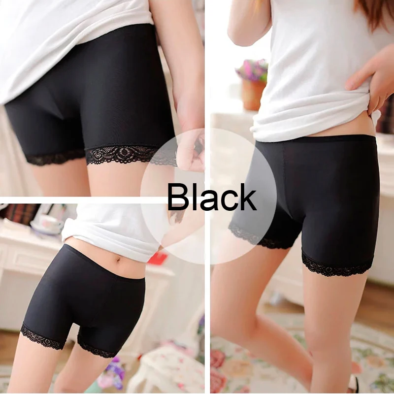 Для женщин Безопасность брюки мягкие и удобные трусы боксеры с кружевом трусики