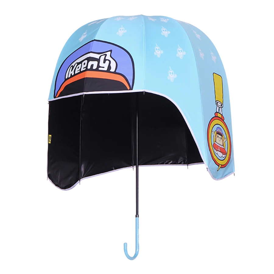 

Rainy Kids Cartoon Dome Umbrella Check Yellow Clear Umbrella Small Unbrella Sun Shade Skylanders Paragua Starry Night Q