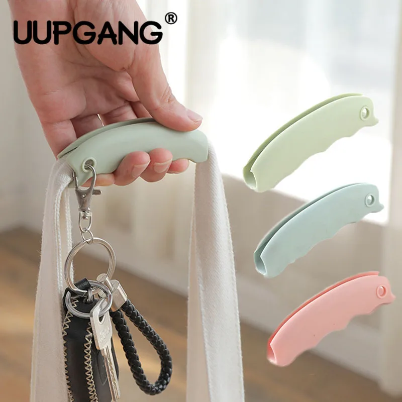 1 шт. силиконовая ручка для сумки покупок|Зажимы пакетов| |