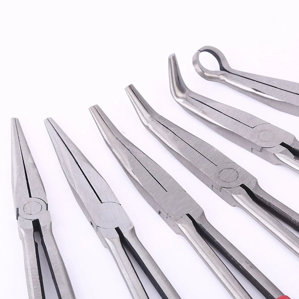 Многофункциональный механический ручной инструмент Длинные плоскогубцы прямые