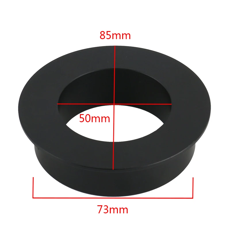 Stereo Microscope 76mm to 50mm Ring Adapter For 76mm Adjustment Bracket For 300X 180X C mount Lens Video Microscope Camera