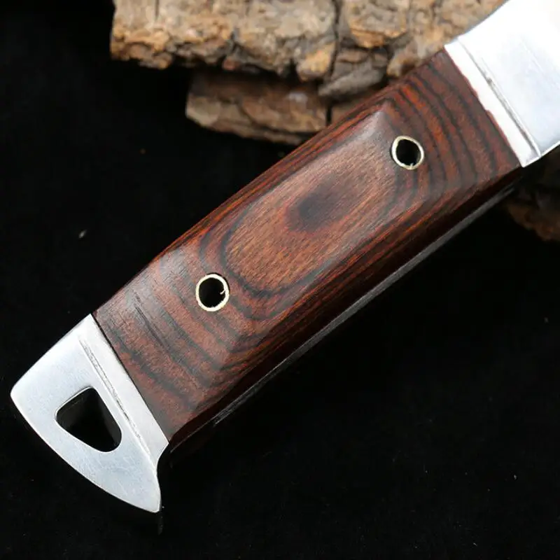 

Fixed Blade Knife with Sheath Survival Tactical Hunting Knife Sharp Outdoor Camping Small Straight Knives Self-defense EDC Tool