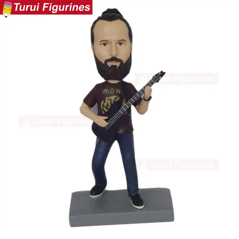 Изготовленный на заказ костюм поплавок от фото голова куколки статуэтки