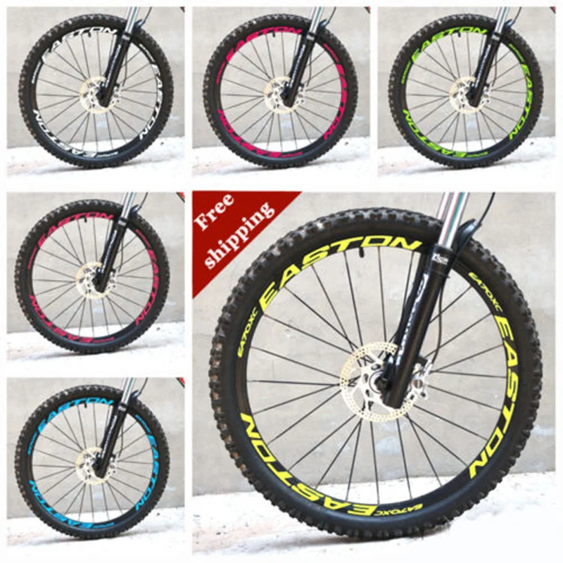 Наклейки на обод колеса EA 70 XC наклейки для горного велосипеда бесплатная