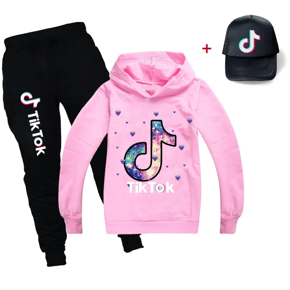 

Hot style 2020 Spring Autumn Baby Girls Boys Clothing Set Kids Hoodie + Pants + Hat 3pcs Sets Children Tracksuit