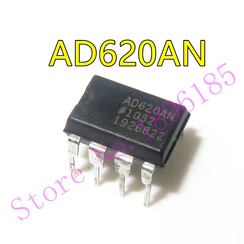 

1pcs/lot AD620 AD620AN AD620ANZ DIP-8 Low Cost, Low Power Instrumentation Amplifier