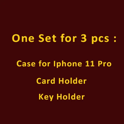 For Iphone 11 Pro Чехол Hiram Beron CREAT из итальянской кожи с узором «крокодиловая кожа», чехол для карт, рождественский подарок, Прямая поставка - Цвет: For Iphone 11 Pro