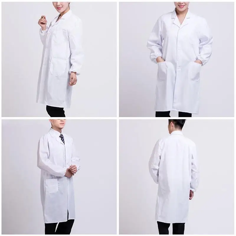 Белая лабораторная куртка доктор больница учёный школа нарядное платье костюм