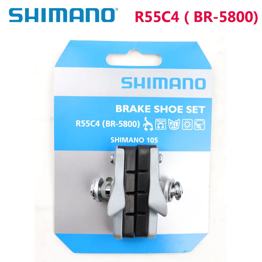 SHIMANO R55C4 тормозной зол дорожный мотоцикл тормозных колодок BR-5800 тормозная колодка