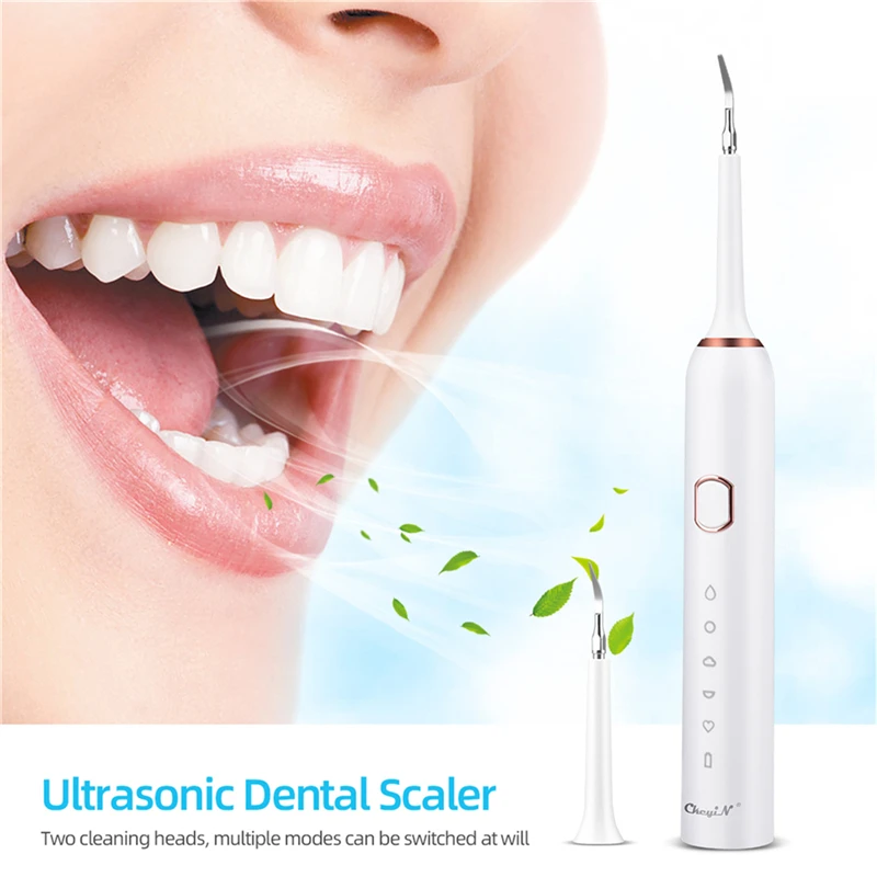 

Electric Dental Calculus Remover 5 Modes Rechargeable Dental Scaler Plaque Remover Tooth Cleaning Machine For Adults Childre