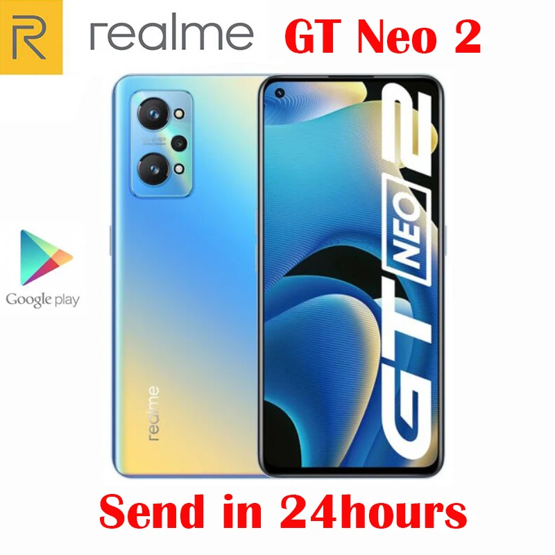 Смартфон Realme GT Neo 2 6 62 дюйма 5000 мАч 65 Вт | Мобильные телефоны и аксессуары
