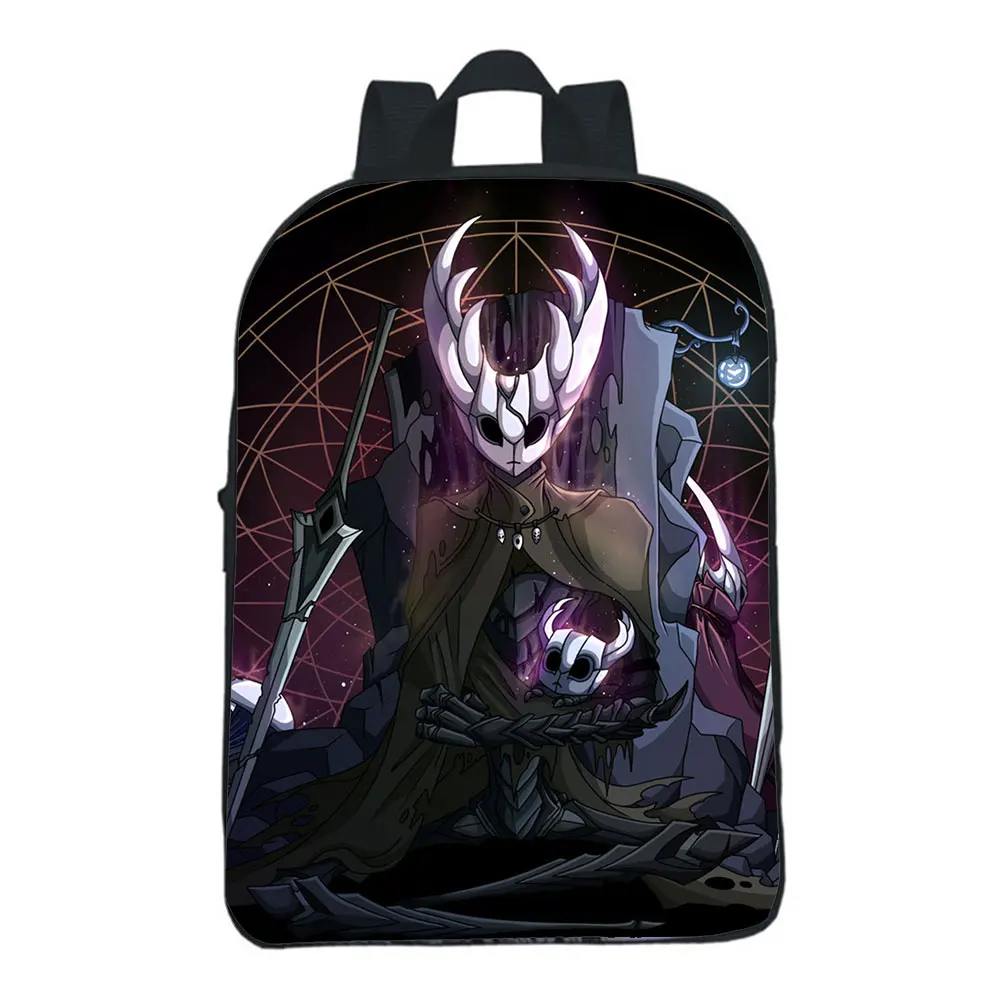 

Game Hollow Knight Backpack Boys Girls Bags Kindergarten School Bags 3D Game Cosplay Bookbag Kids Back To School Gift Rucksack