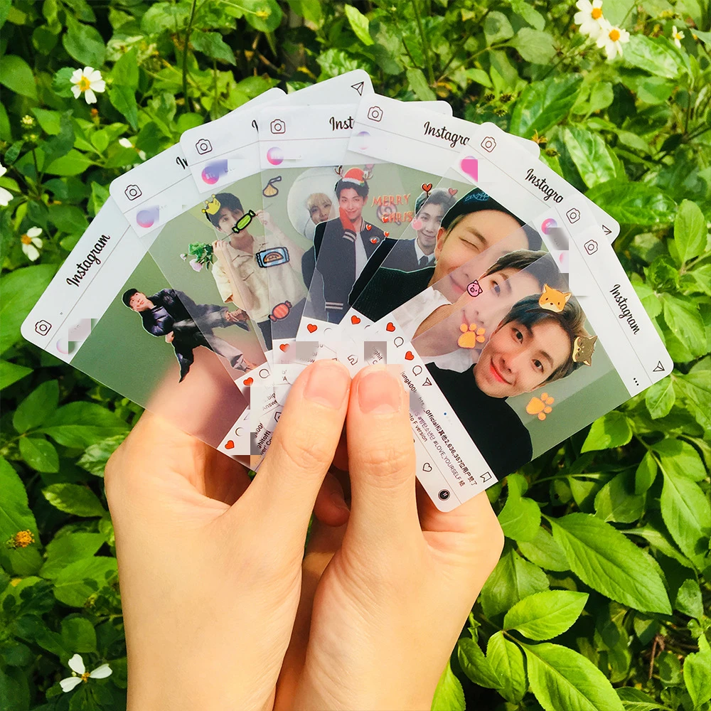 

Bangtan Boys Kpop Bangtan Boys Instagram прозрачная открытка Lomo, новый альбом Lomo, открытки для фотографий, оптовая продажа