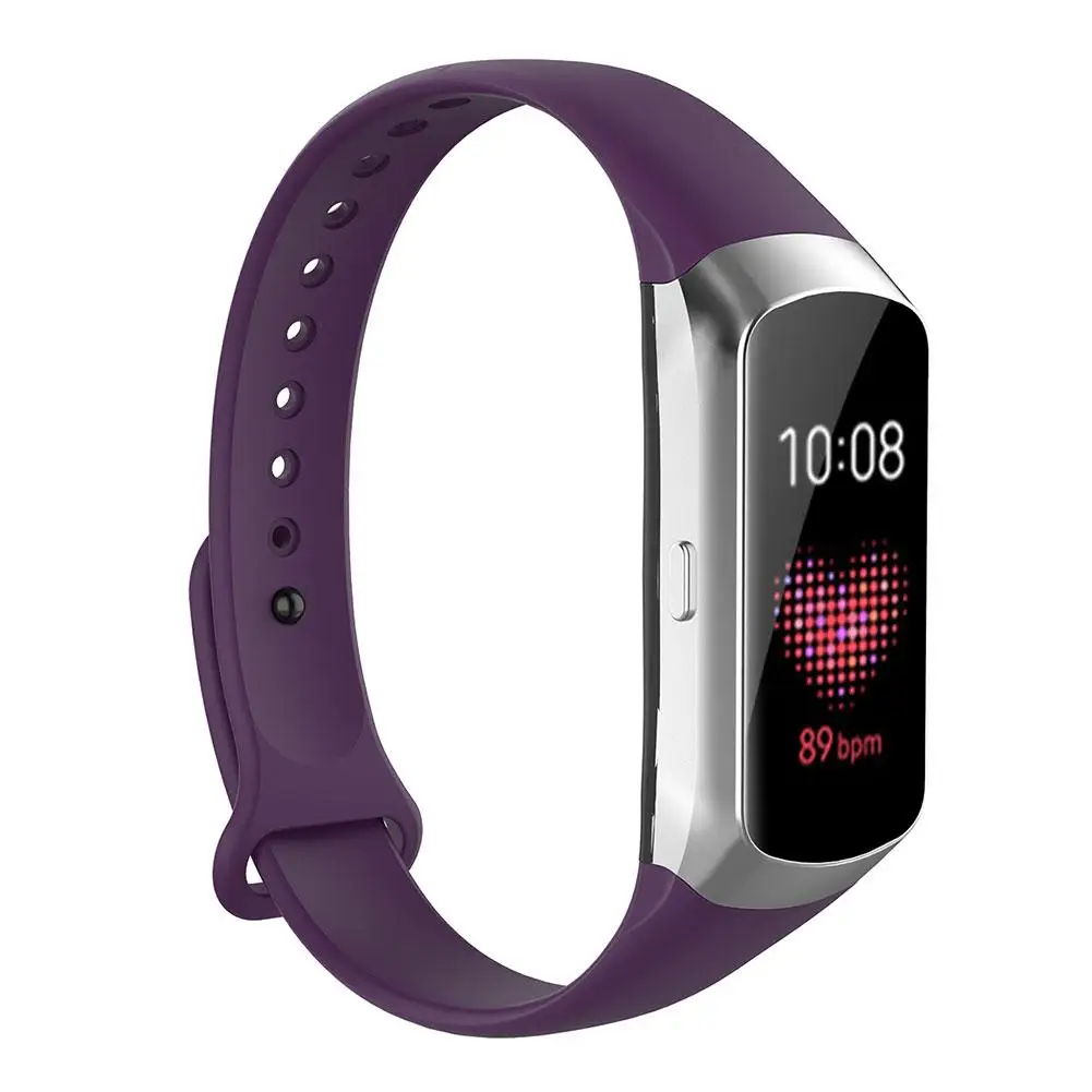Сменный ремешок для браслета для samsung Galaxy Fit SM-R370 многоцветные силиконовые ремешки для часов