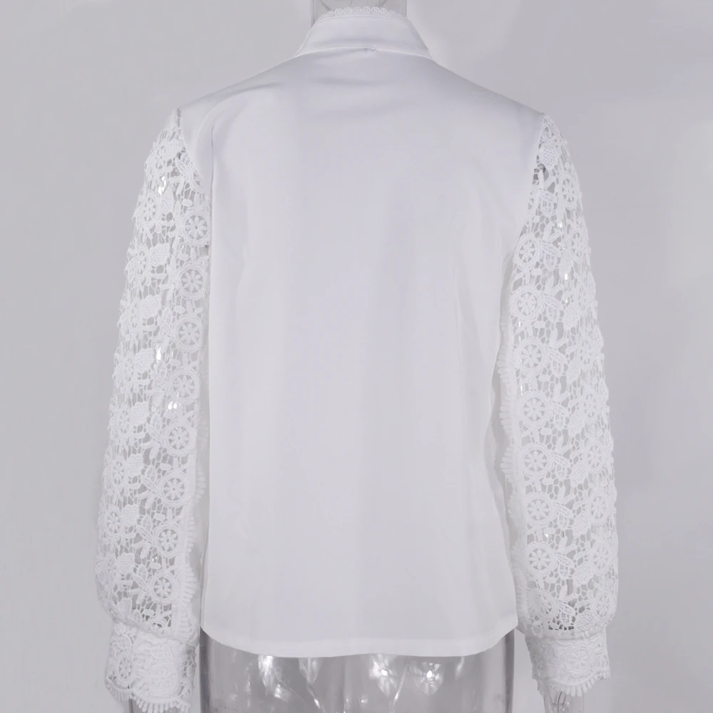 Женская рубашка с длинным рукавом Повседневная Свободная дизайнерская блузка в