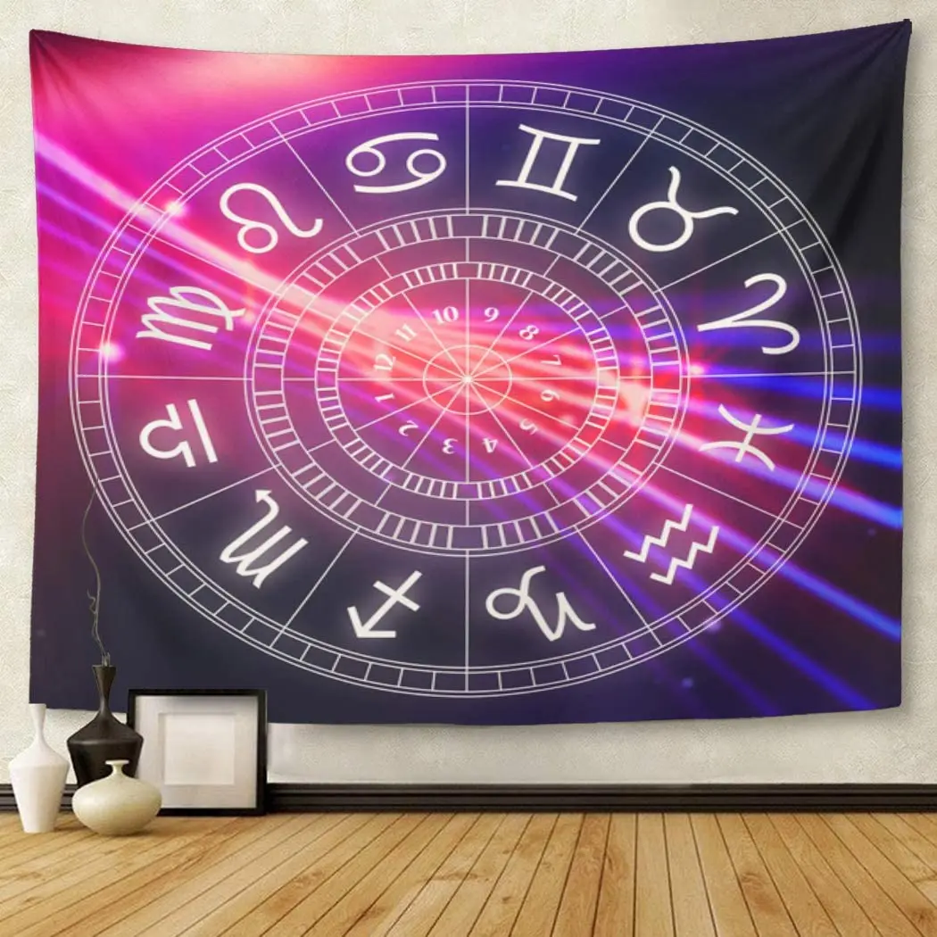 Гобелен с абстрактным знаком зодиака астрологические знаки для гороскопа