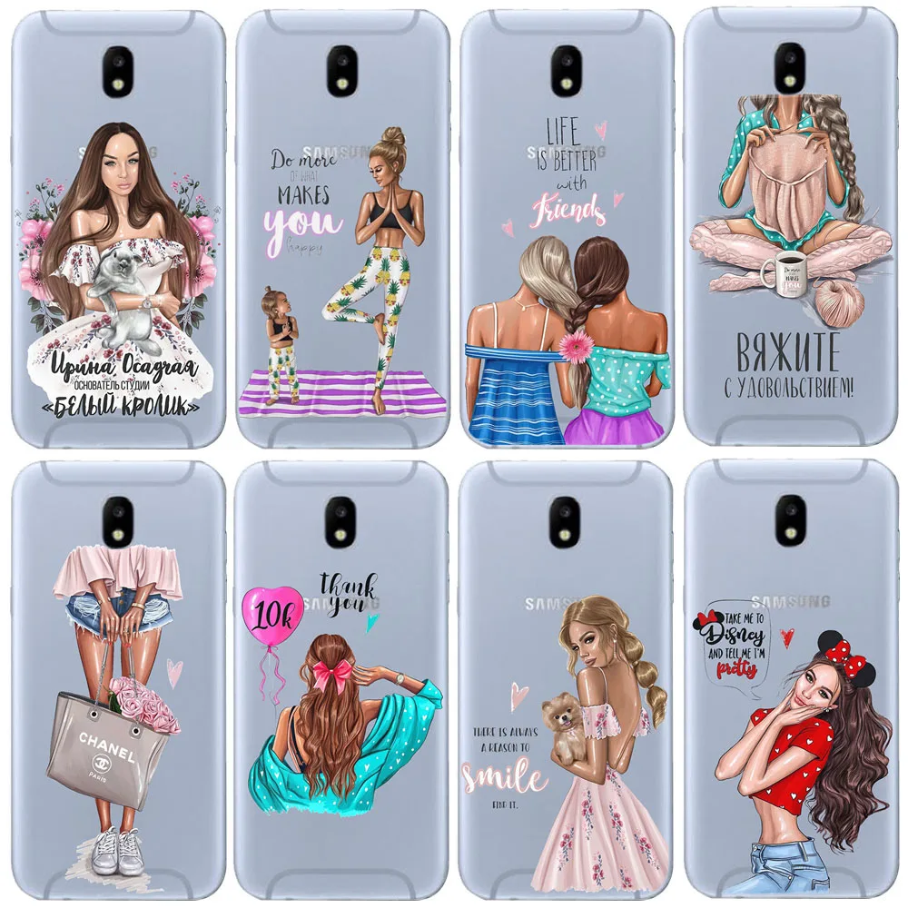 Креативный красивый чехол DC для Samsung Galaxy J3 J5 J7 J4 J6 J8 2018 S10 S8 S6 S7 S9 Plus мягкий