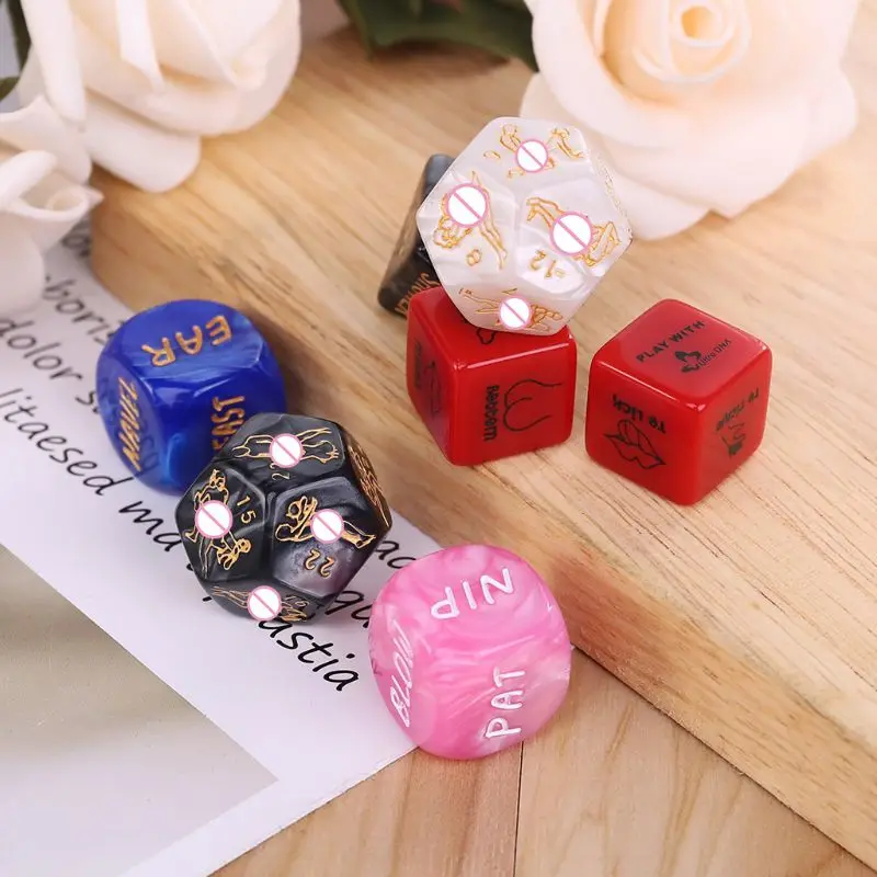 7 шт. забавные любовные игральные кости игрушки эротическая Сексуальная осанка