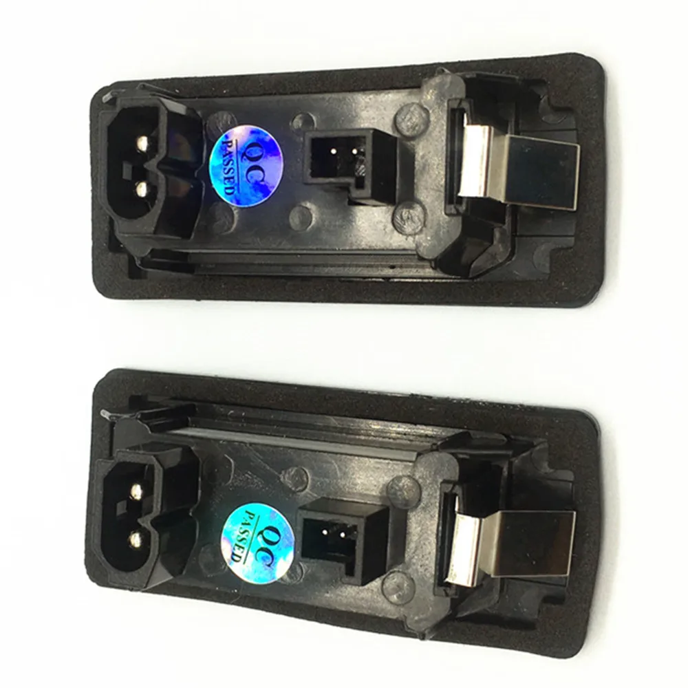 2 шт. без ошибок светодиодный номерной знак освещение автомобильные аксессуары для BMW E81 E82 E90 E91 E92 E93 E60 E61 E39 X1 E84