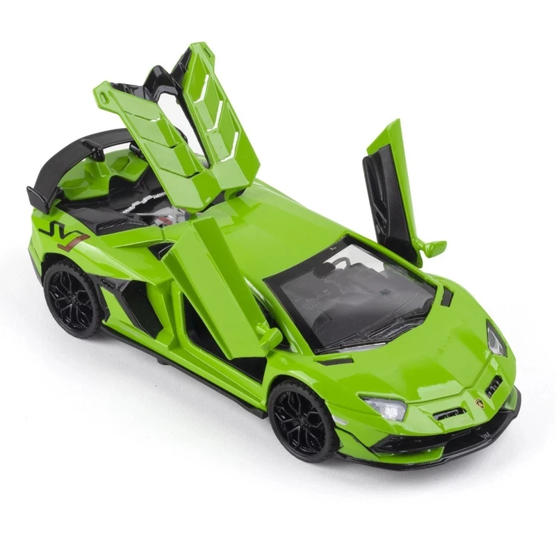1:32 Lp700-4 Aventador Svj Car Alloy Model Simulation Decoration Collection Gift Toy Die Casting Boy Racing | Игрушки и хобби