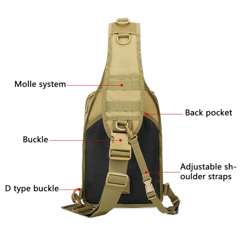 600D уличный спортивный военный тактический рюкзак мужская и женская походная