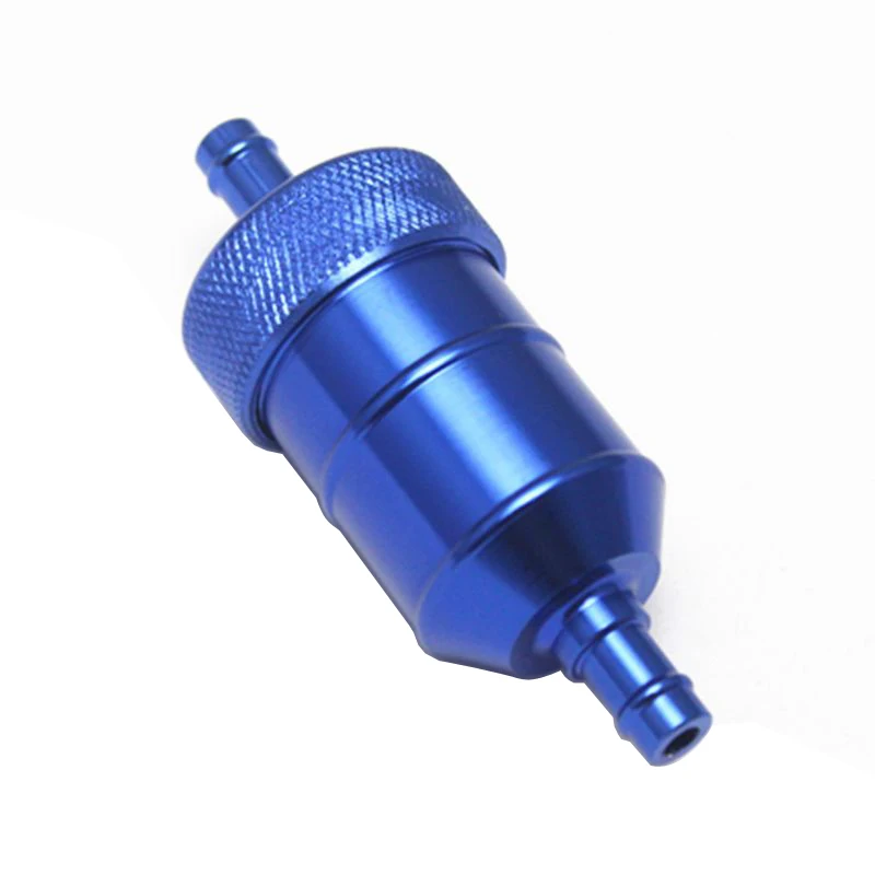 Универсальный Топливный фильтр 5 цветов 8 мм для бензинового газа очиститель