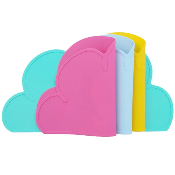 Новинка 1 шт. силиконовая салфетка в форме облака Легкая очистка нескользящий