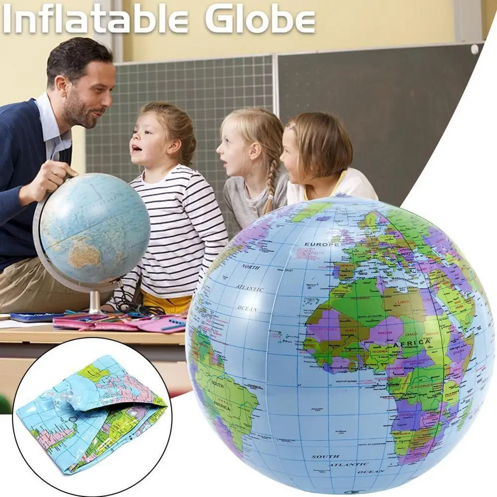 

Globe English Pvc Inflatable Globe With Bracket Hole Globe M4J6