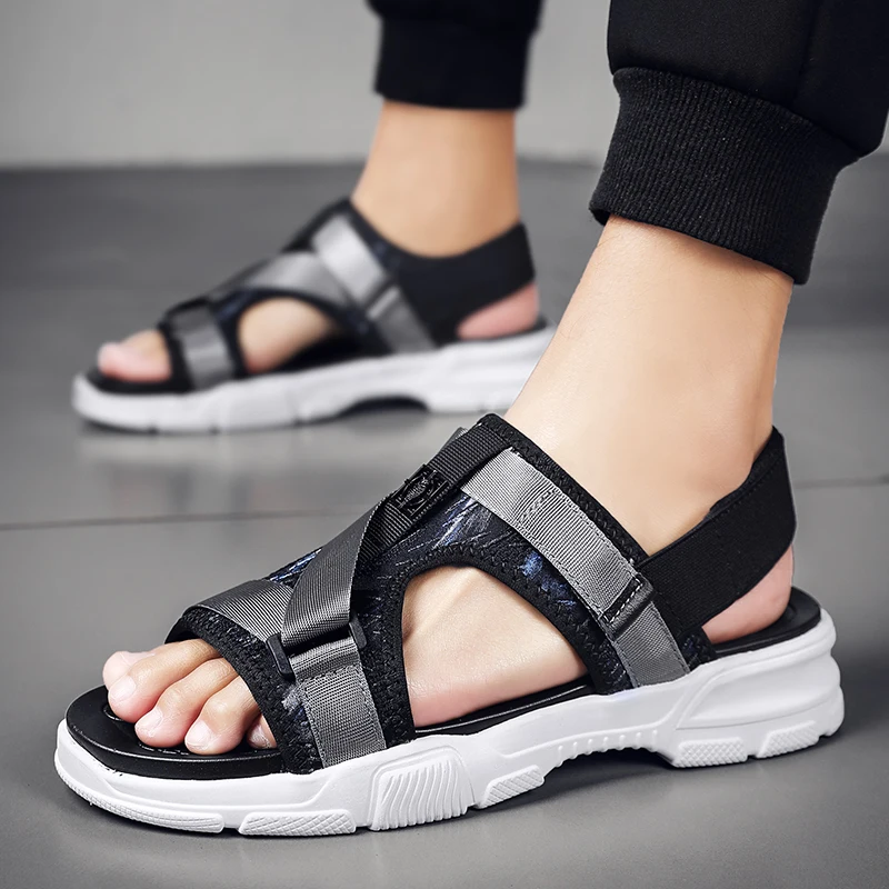 

Summer Sandals Men Leather Classic Roman Sandalle Homme Sandalias De Casa Sandalen Herren Sandali Da Uomo Sandles For Men