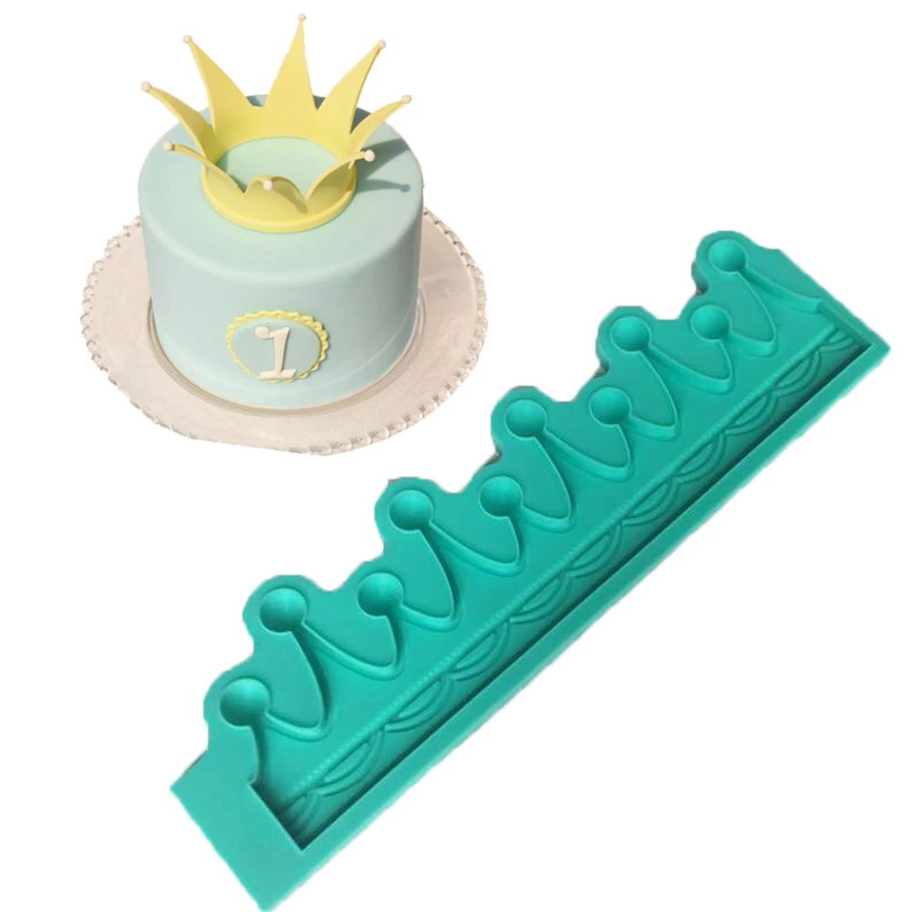 Торговый центр Корона Fondant (сахарная) торт силиконовые формы шоколада Торт