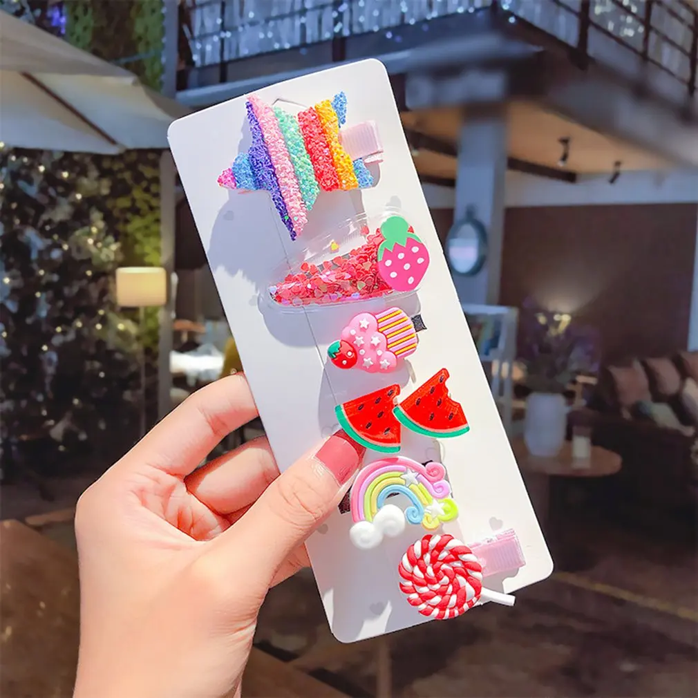 

Super Sweet Kids Hairpin Accessories Girl Baby Not Hurt Hair Duckbill Clip Small Clip Hairpin Hair Accessories