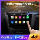 Автомагнитола AWESAFE PX9 для VW, мультимедийный видеоплеер на Android 2013, 2 ГБ + 32 ГБ, с GPS, для VW Golf 7, 2014, 10,0, 2015, Golf7, типоразмер 2 din