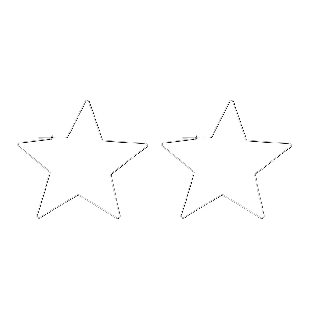 Женский из нержавеющей стали Гладкий минималистичный стиль большой узор