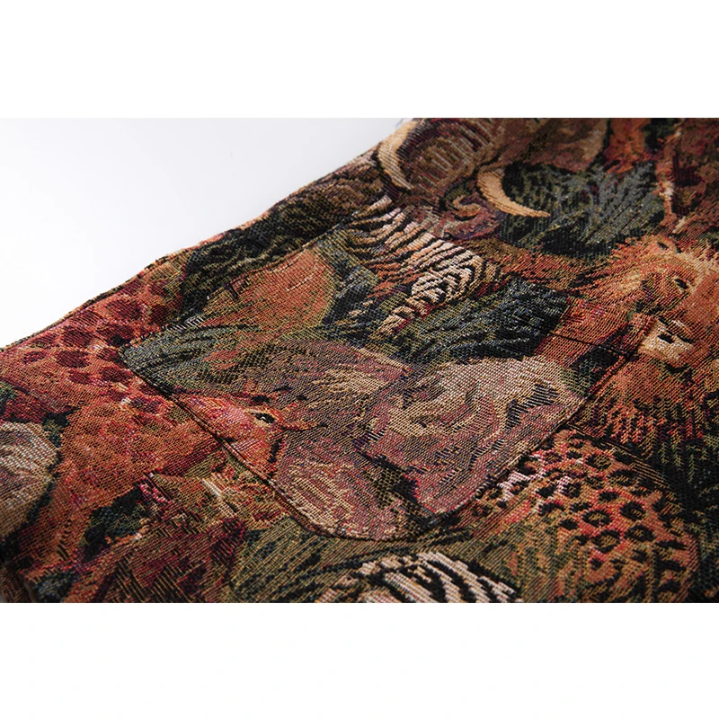 

2021 Women Blazers And Jackets Animal Print Patchwork Long Sleeve Harajuku Loose High Street Fashion Spring Vintage Blazer