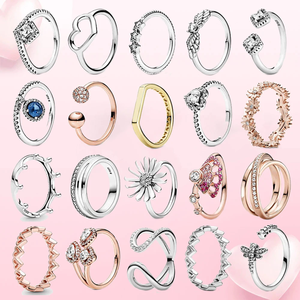 

Luxury woman jewelry sets 2021 trend Women's of rings 925 sterling silver ring paired couples Gift to girlfriend Free shipping