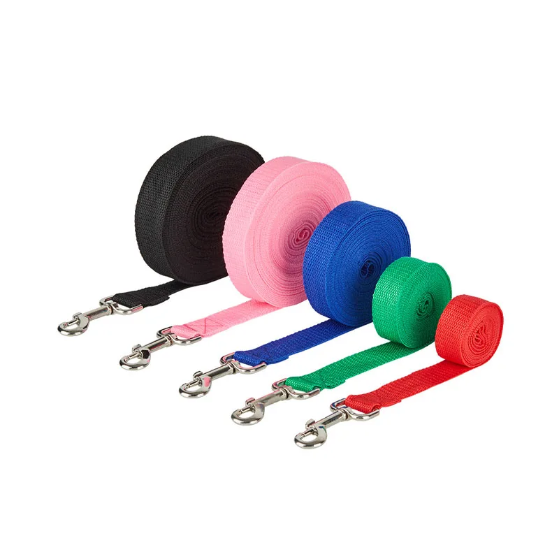 Поводок для питомца собаки нейлоновый поводок собак 5 цветов 1 м 8 M 3m 6M Прогулки