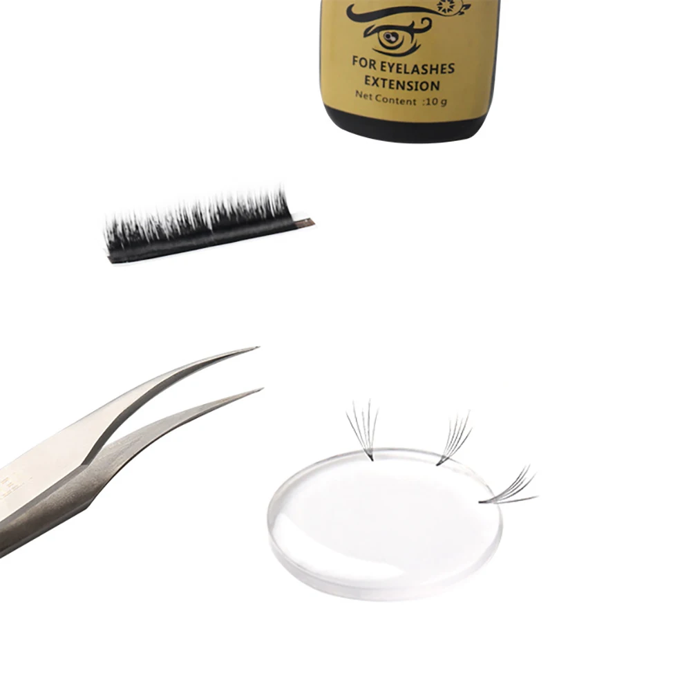 1 шт. силиконовая ресница для посадки трансплантата подставка круглый клей