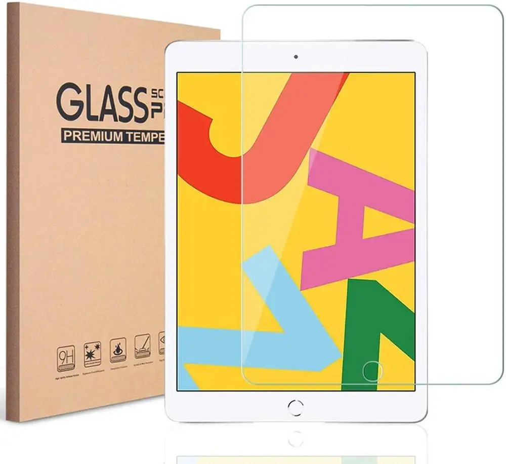 2 шт./упаковка Защитная пленка для iPad 7 10 дюйма | Компьютеры и офис