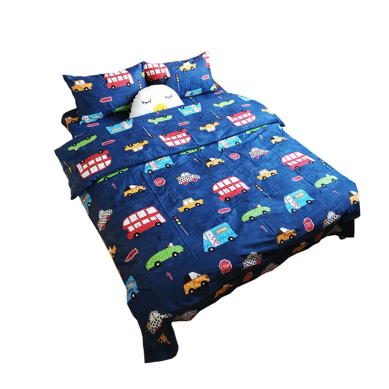 Бесплатная доставка 100% детская одежда из хлопка футболки с принтом аниме синий