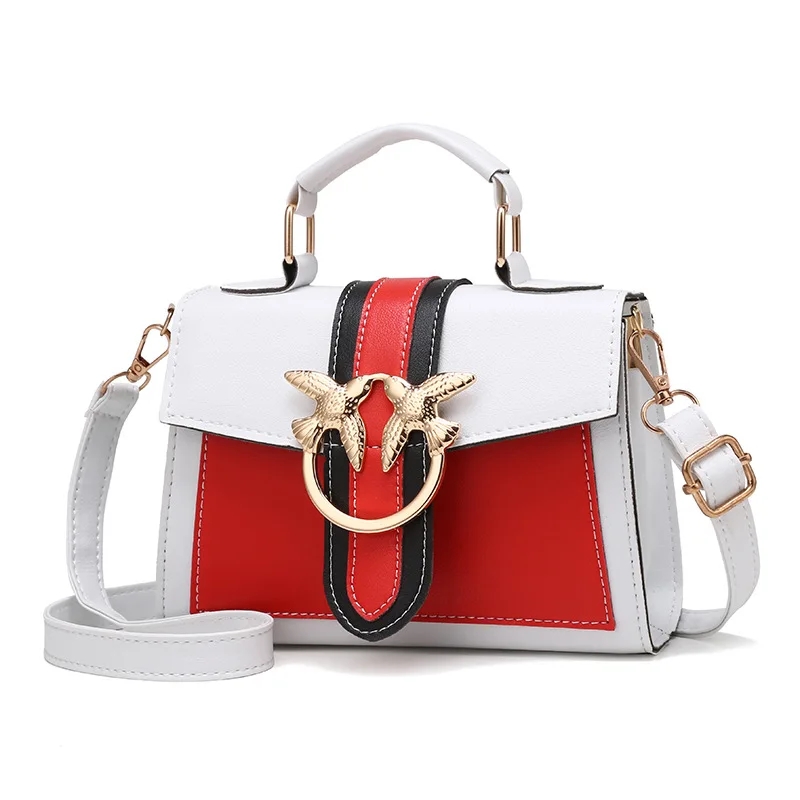 

Band Small Crossbody Bags Pu Leather Female Shoulder Bags Fashion Handbags for Women Crossbody Bags