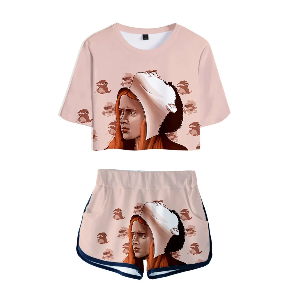 Необычные вещи 3D принт женские наборы 2020 модные повседневные сексуальные шорты с